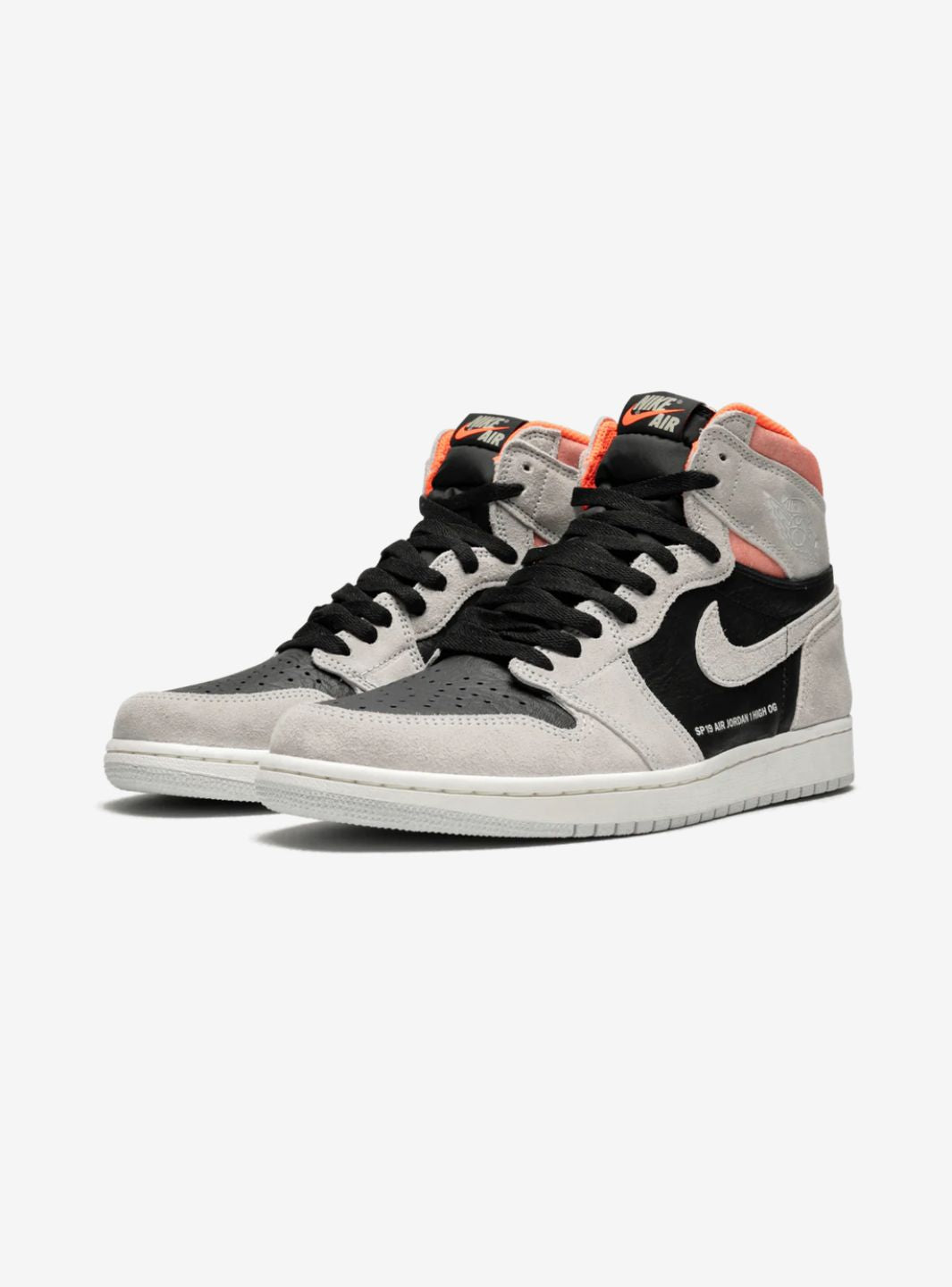 Air Jordan 1 Retro High Neutral Grey Hyper Crimson - 555088-018 | ResellZone