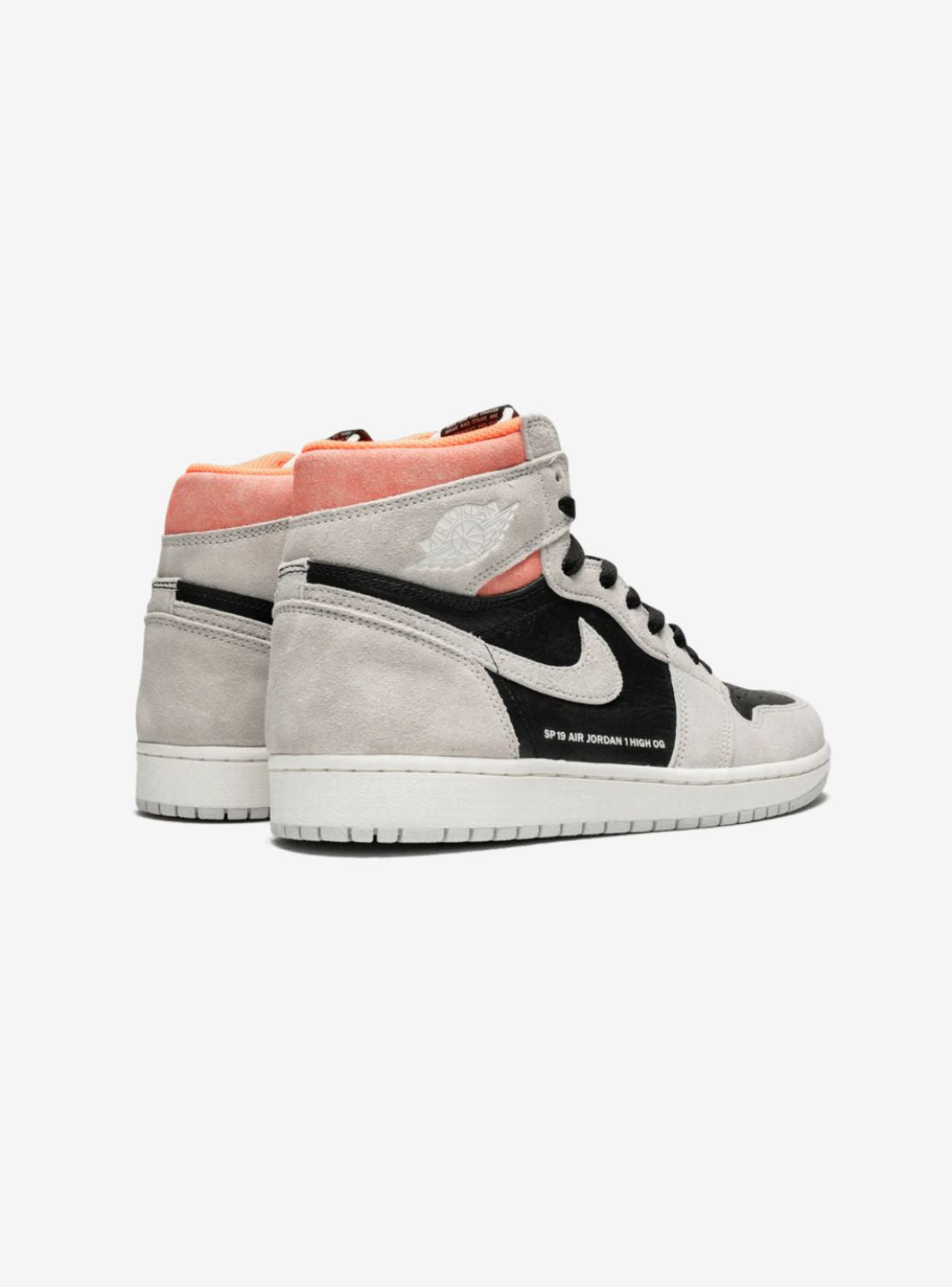 Air Jordan 1 Retro High Neutral Grey Hyper Crimson - 555088-018 | ResellZone