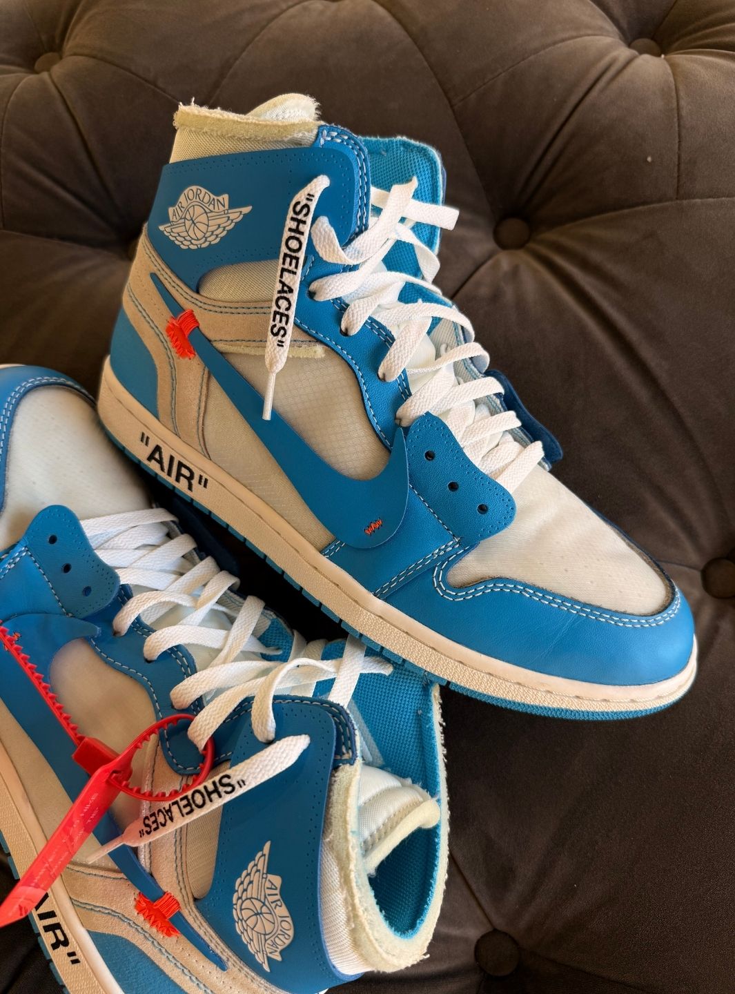 Air Jordan 1 Retro High Off-White University Blue - Sneakers Usate | ResellZone