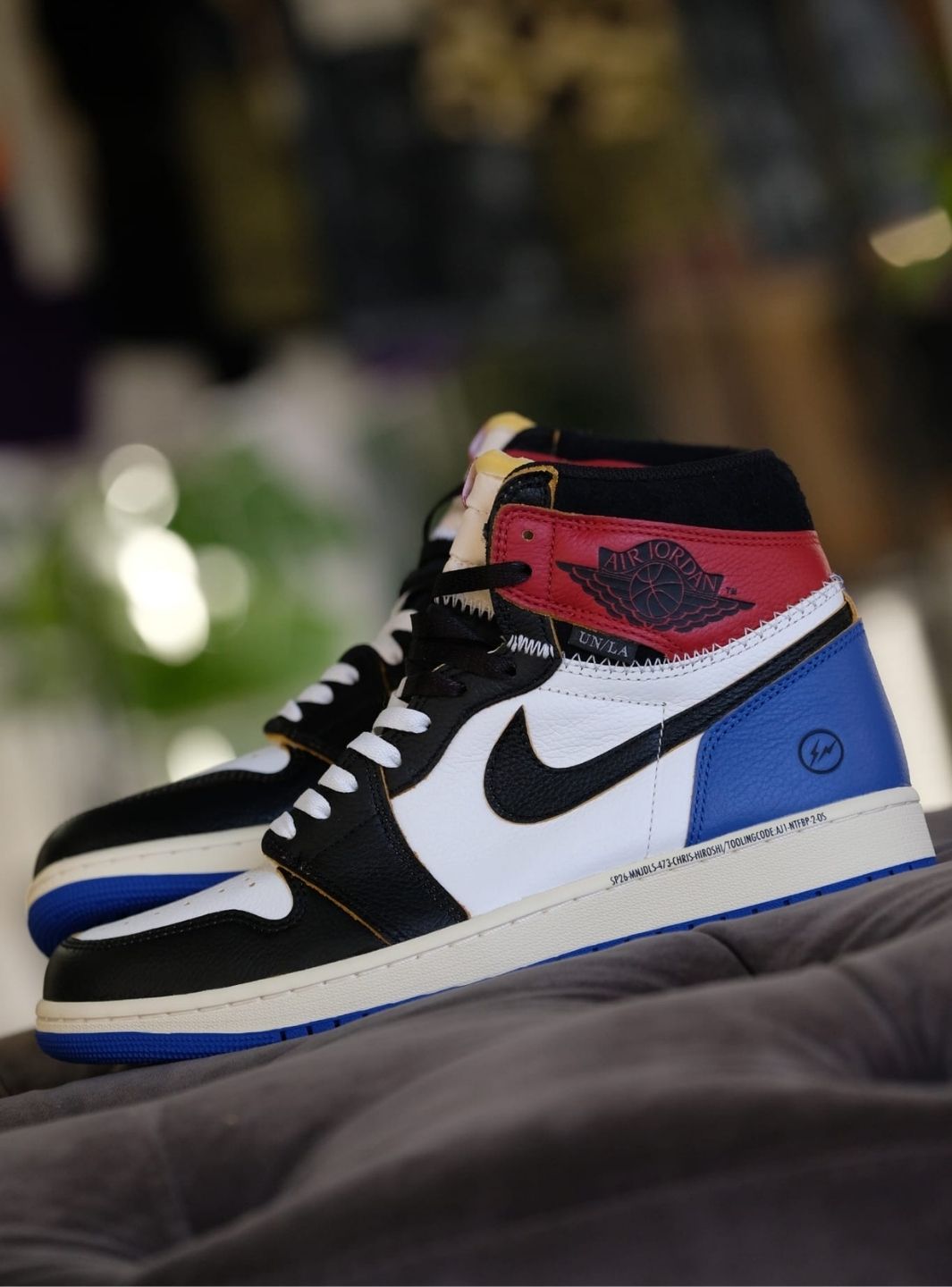 Air Jordan 1 Retro High OG SP Fragment x Union LA Varsity Red Sport Royal - IO7847-002 | ResellZone
