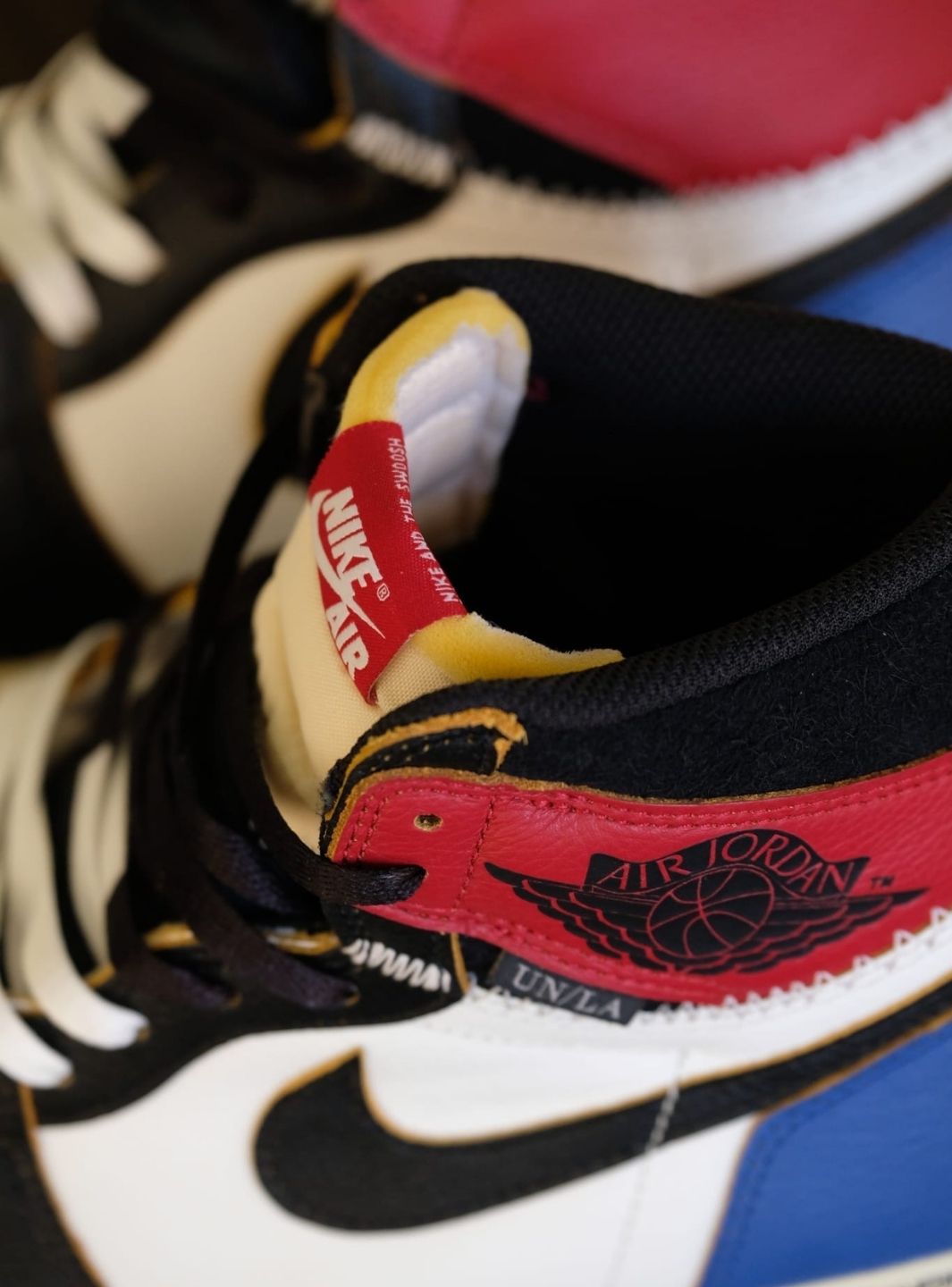 Air Jordan 1 Retro High OG SP Fragment x Union LA Varsity Red Sport Royal - IO7847-002 | ResellZone
