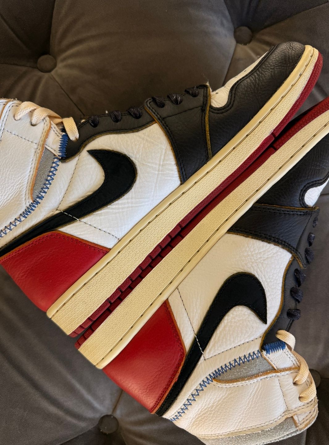 Air Jordan 1 Retro High Union Los Angeles Black Toe - Sneakers Usate | ResellZone