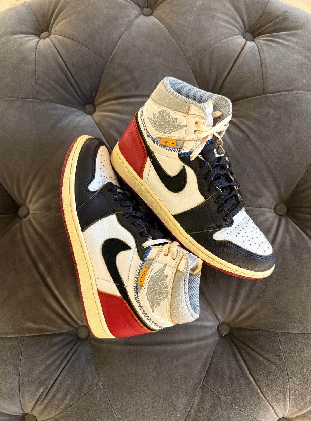 Air Jordan 1 Retro High Union Los Angeles Black Toe - Sneakers Usate | ResellZone