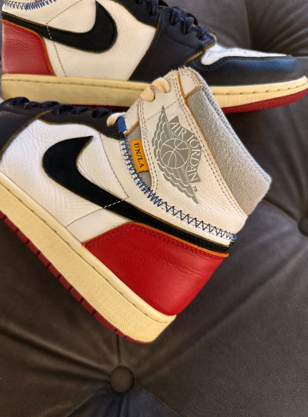 Air Jordan 1 Retro High Union Los Angeles Black Toe - Sneakers Usate | ResellZone