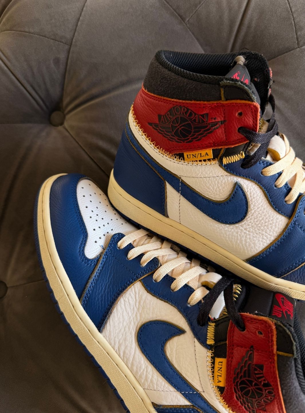 Air Jordan 1 Retro High Union Los Angeles Storm Blue - Sneakers Usate | ResellZone