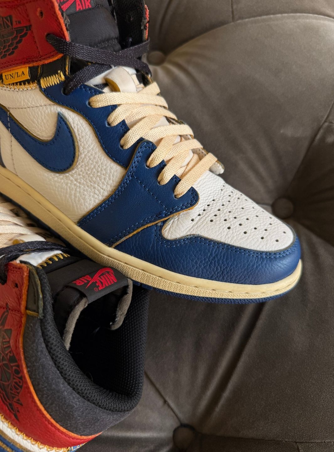 Air Jordan 1 Retro High Union Los Angeles Storm Blue - Sneakers Usate | ResellZone