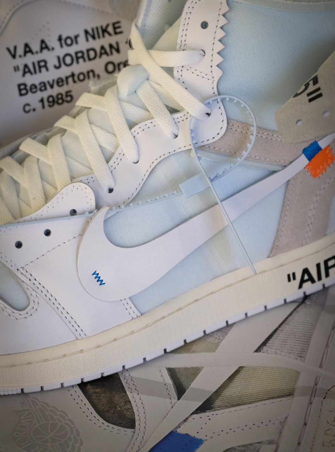 Air Jordan 1 Retro High Virgil Abloh Archive Alaska (V.A.A.) - AA3834-100 | ResellZone