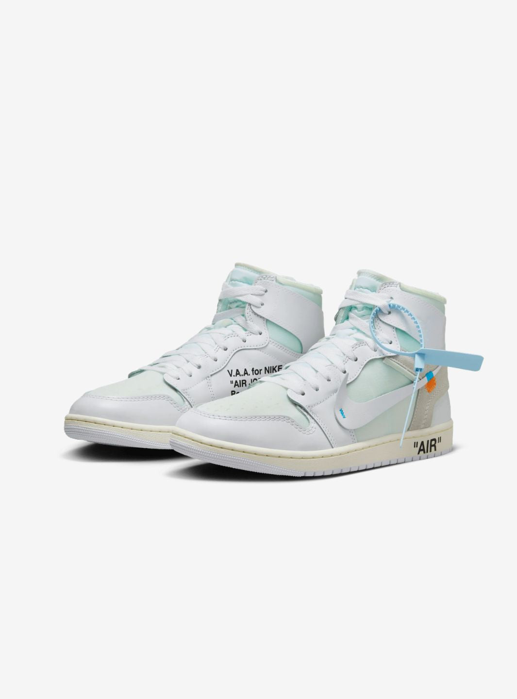 V.A.A.×Nike Air Jordan 1 High OG Alaska Air Jordan 1 Retro High Virgil Abloh Archive Alaska (V.A.A.