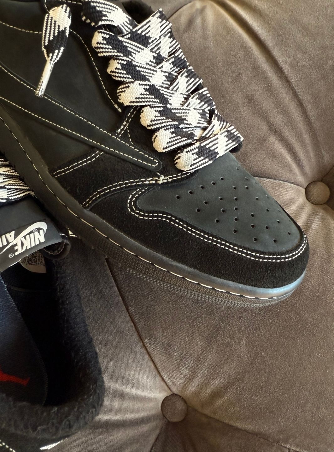 Air Jordan 1 Retro Low OG SP Travis Scott Black Phantom -Sneakers Usate | ResellZone