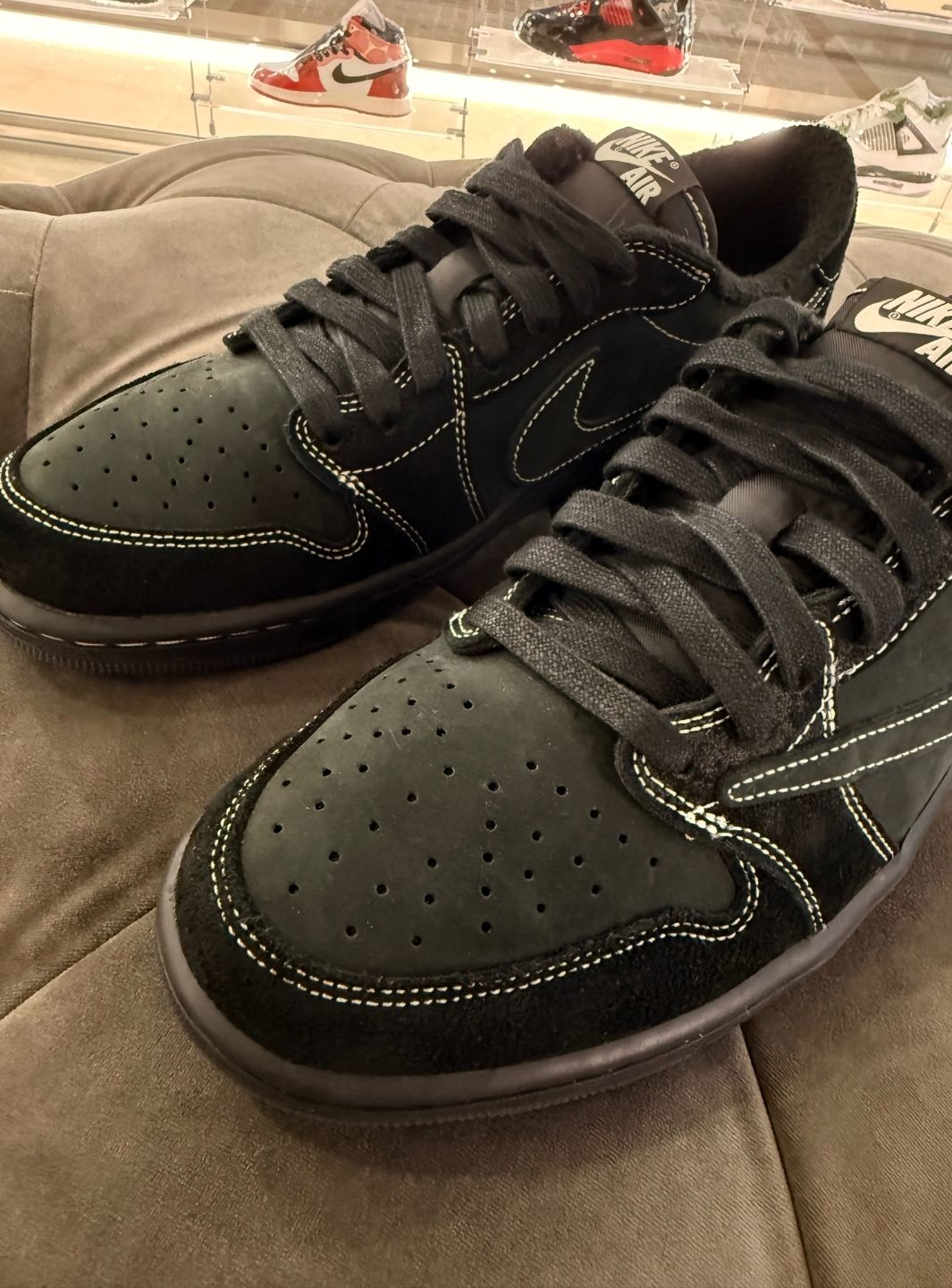 Air Jordan 1 Retro Low OG SP Travis Scott Black Phantom - Sneakers Usate | ResellZone