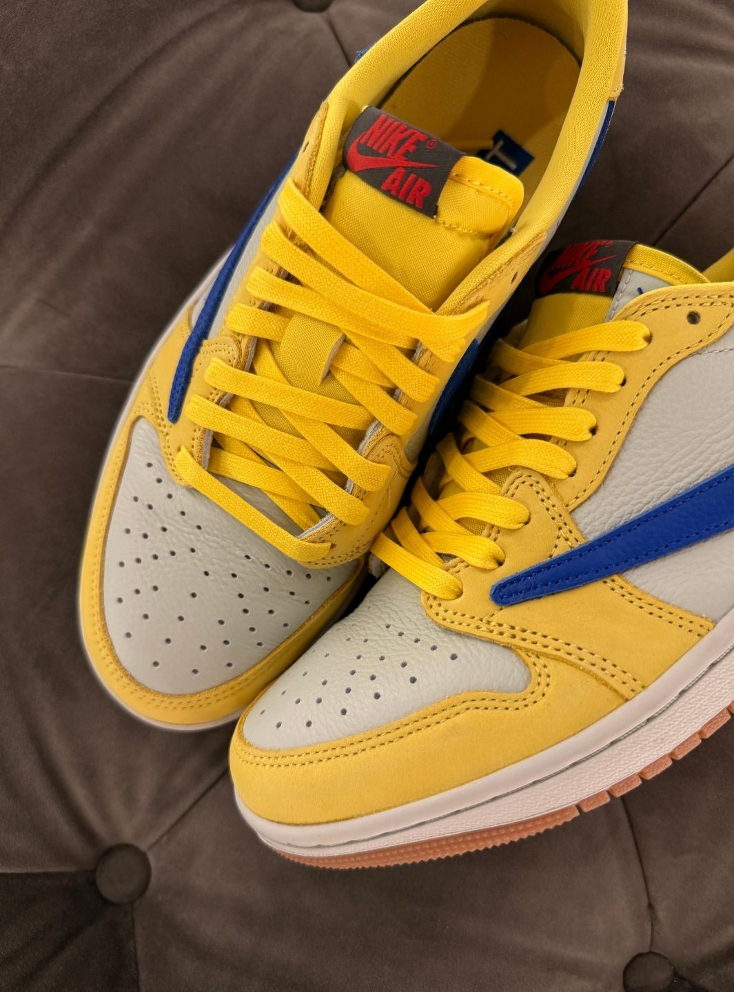Air Jordan 1 Retro Low OG SP Travis Scott Canary - Sneakers Usate | ResellZone