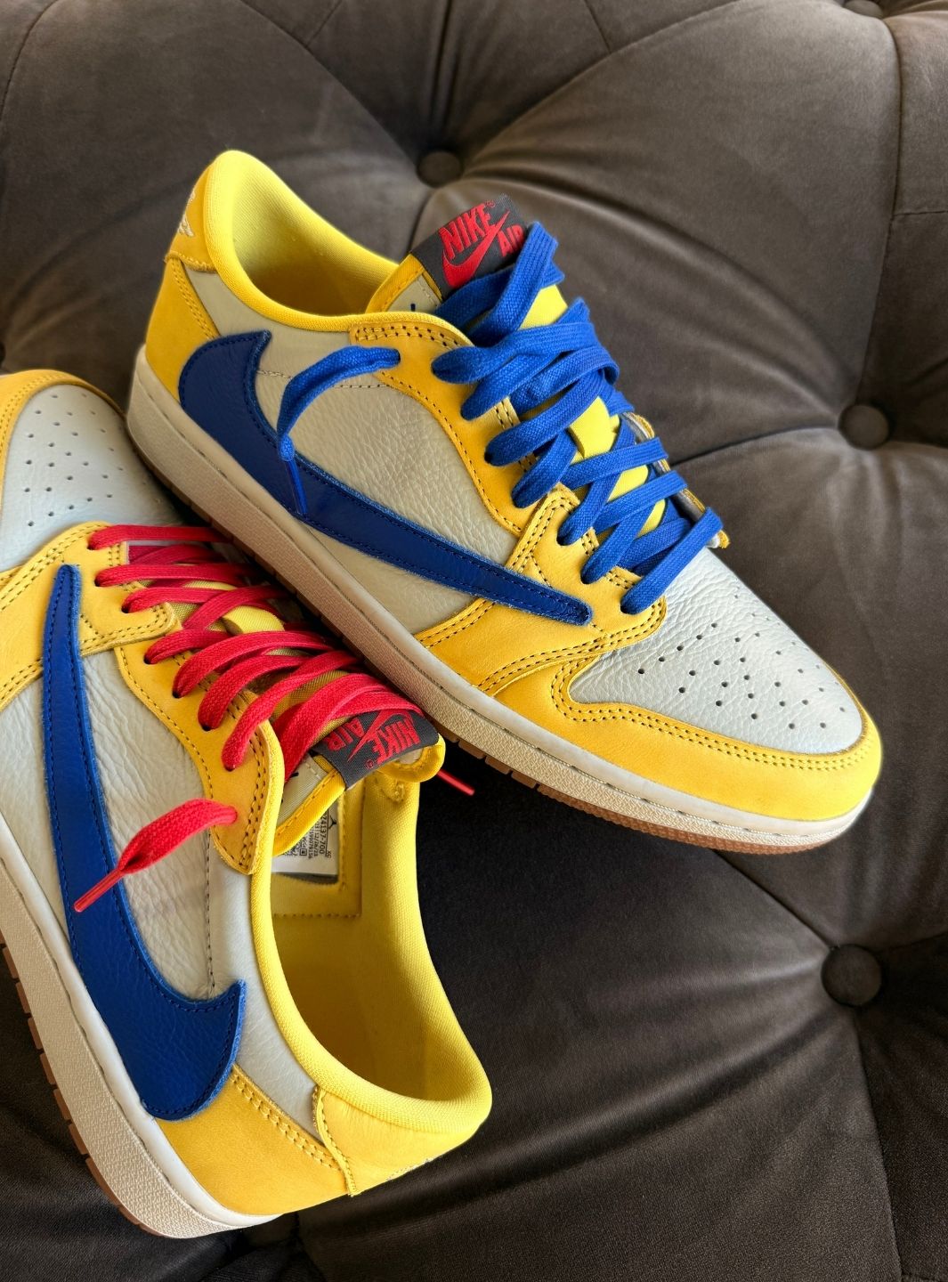 Air Jordan 1 Retro Low OG SP Travis Scott Canary - Sneakers Usate | ResellZone