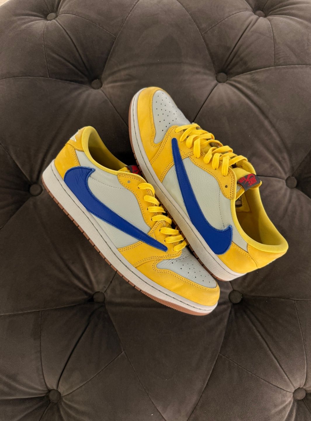Air Jordan 1 Retro Low OG SP Travis Scott Canary - Sneakers Usate | ResellZone