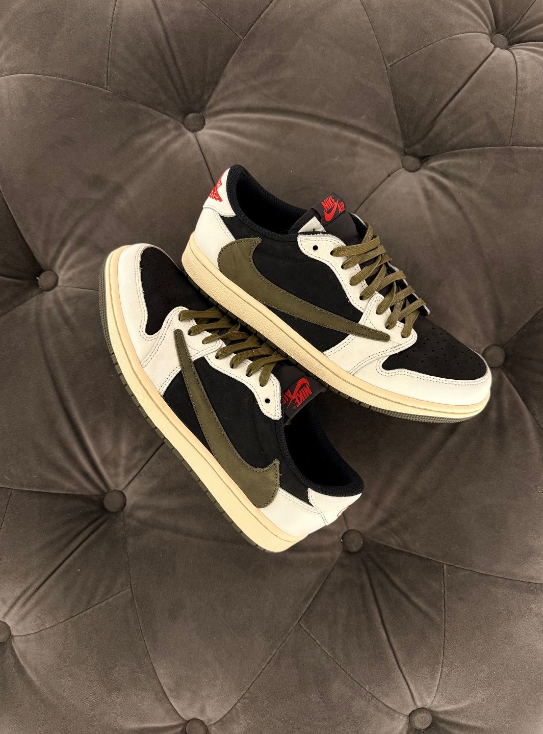 Air Jordan 1 Retro Low OG SP Travis Scott Olive - Sneakers Usate | ResellZone