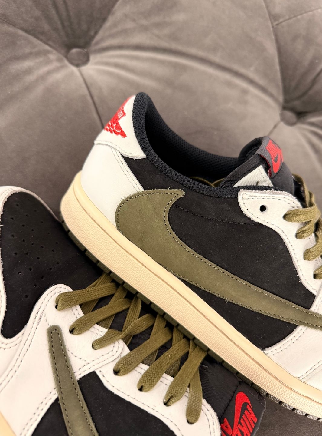 Air Jordan 1 Retro Low OG SP Travis Scott Olive - Sneakers Usate | ResellZone