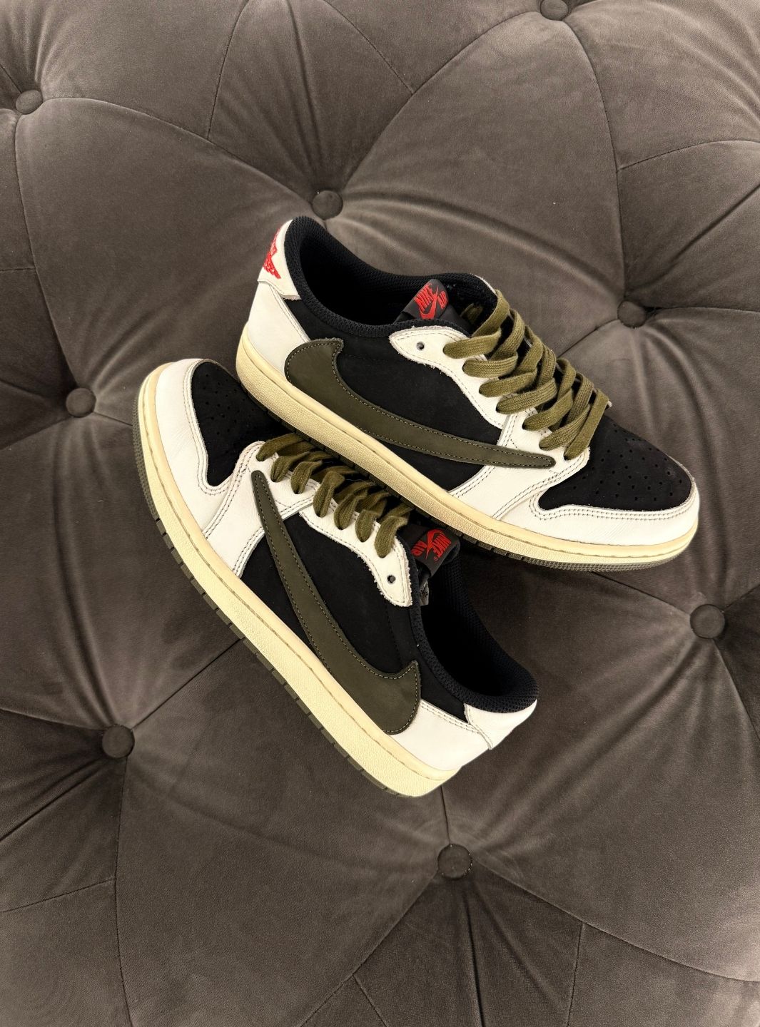 Air Jordan 1 Retro Low OG SP Travis Scott Olive - Sneakers Usate | ResellZone