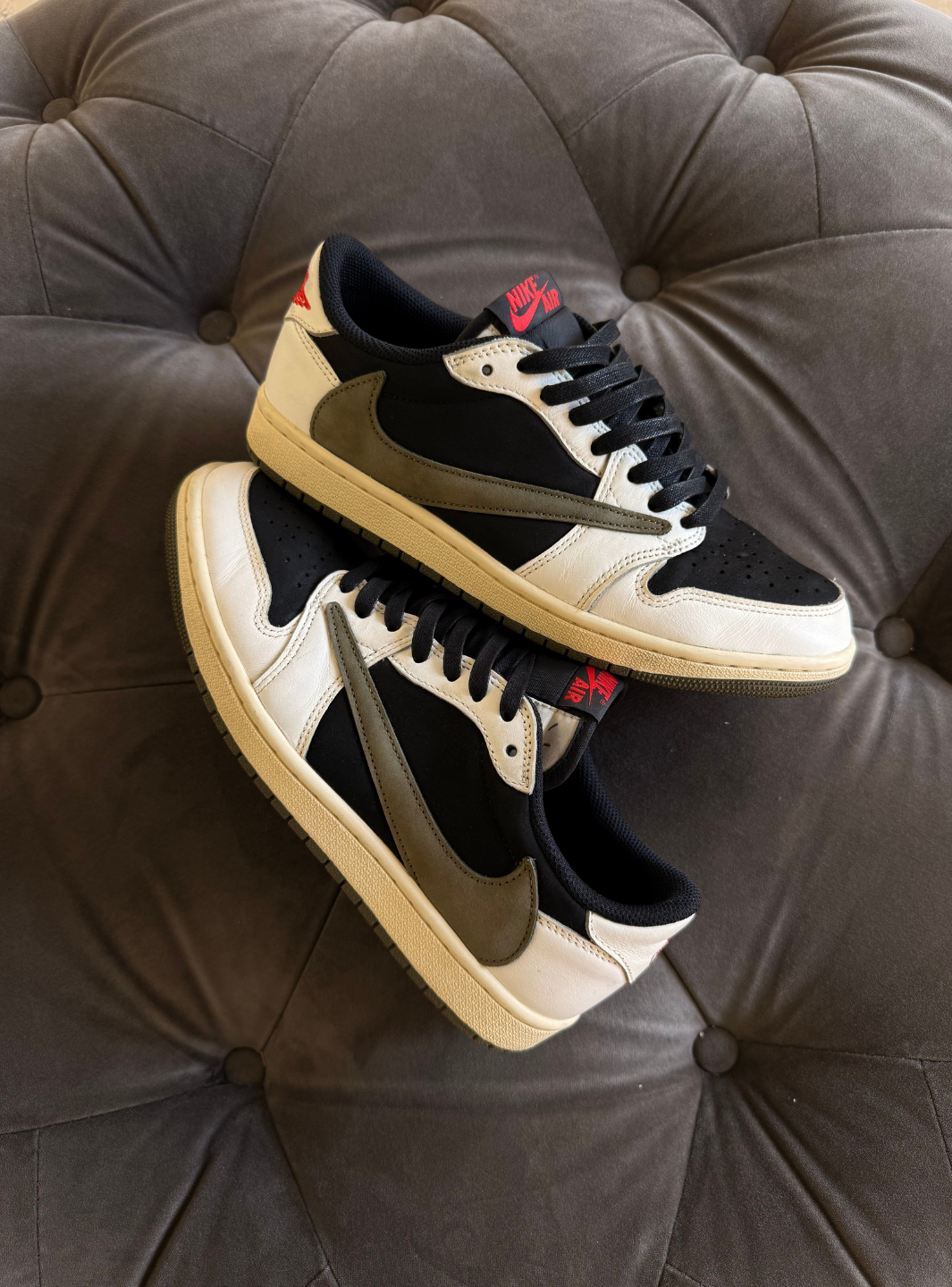 Air Jordan 1 Retro Low OG SP Travis Scott Olive - Sneakers Usate | ResellZone