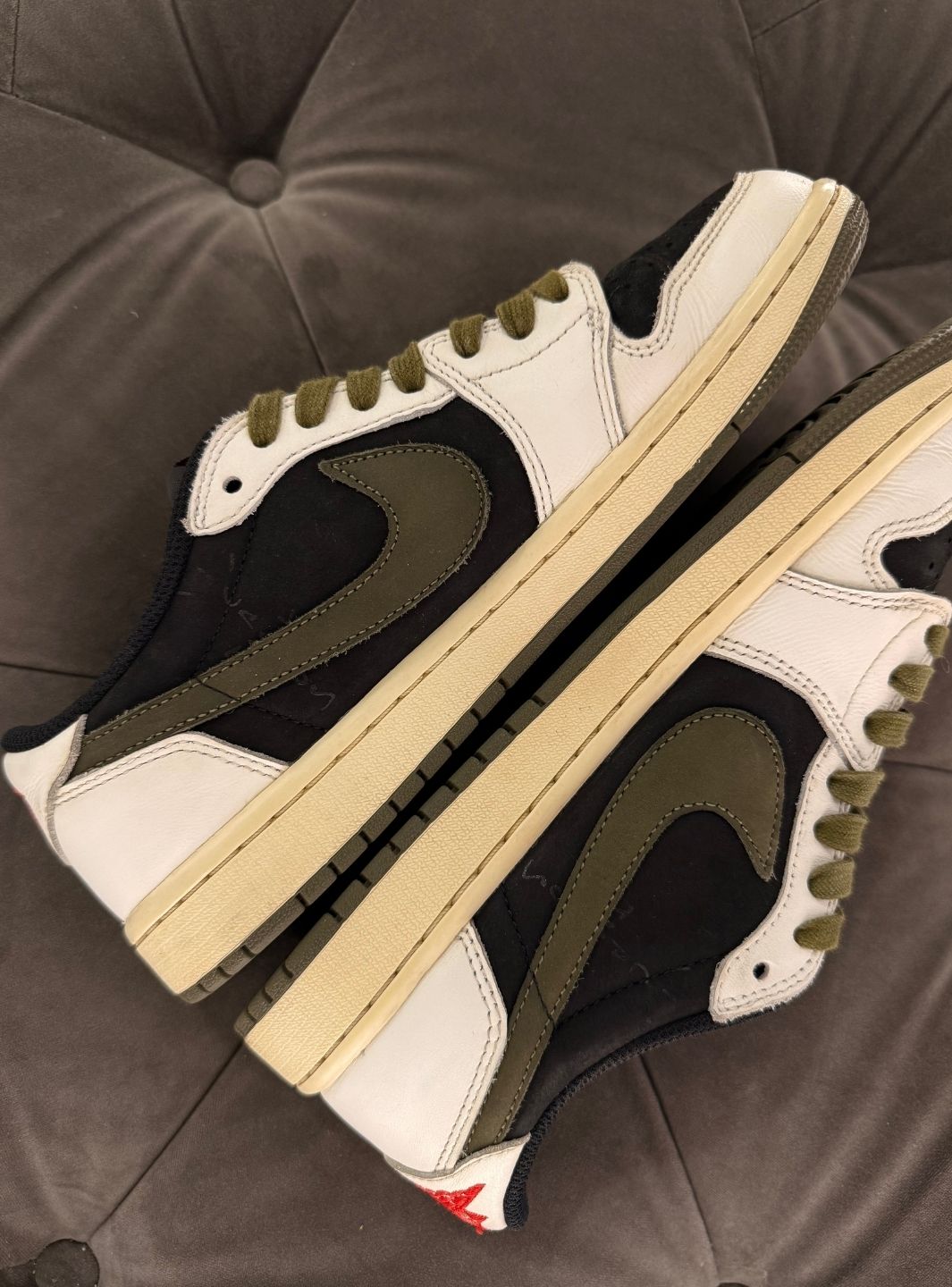 Air Jordan 1 Retro Low OG SP Travis Scott Olive - Sneakers Usate | ResellZone