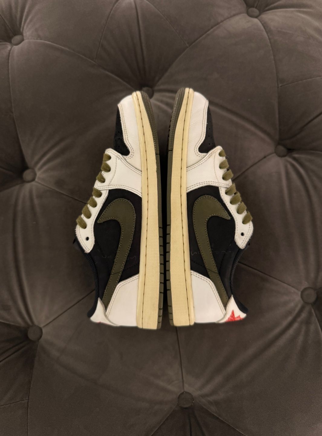 Air Jordan 1 Retro Low OG SP Travis Scott Olive - Sneakers Usate | ResellZone