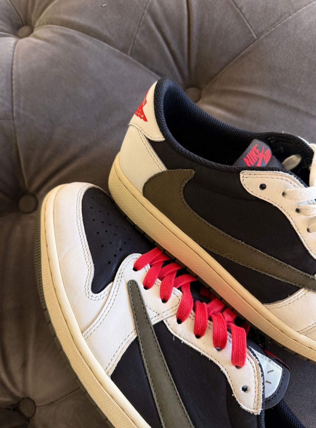 Air Jordan 1 Retro Low OG SP Travis Scott Olive - Sneakers Usate | ResellZone