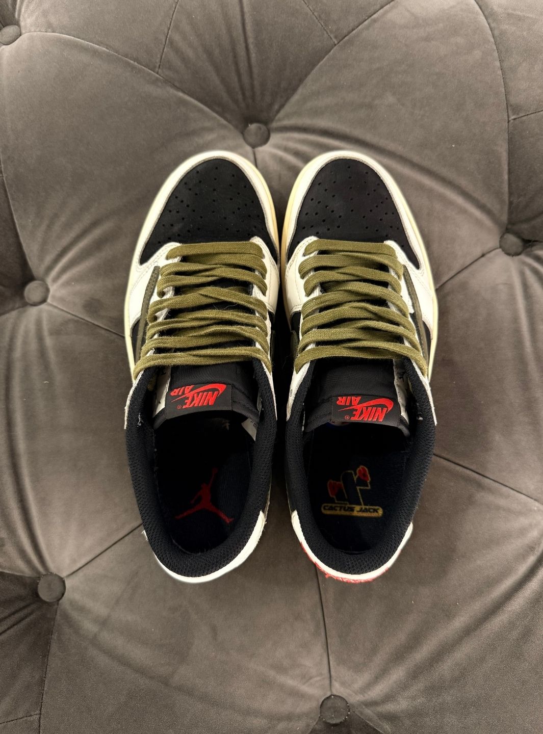 Air Jordan 1 Retro Low OG SP Travis Scott Olive - Sneakers Usate | ResellZone