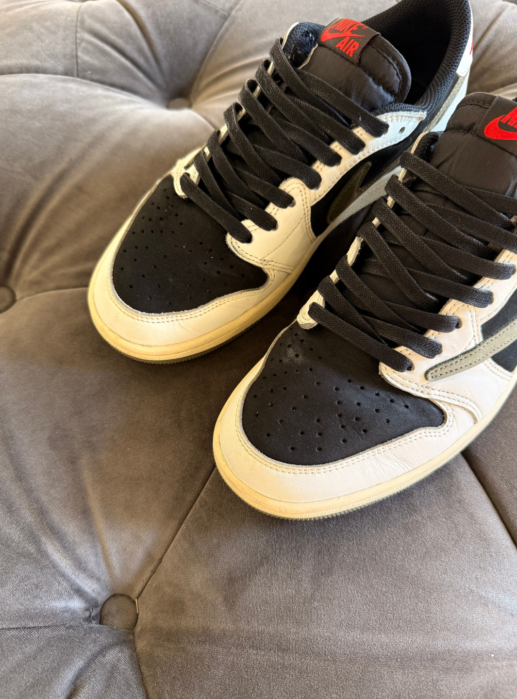 Air Jordan 1 Retro Low OG SP Travis Scott Olive - Sneakers Usate | ResellZone