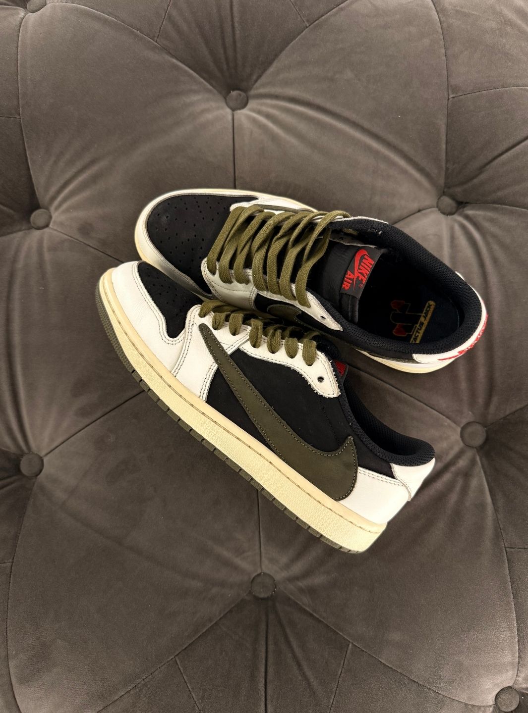 Air Jordan 1 Retro Low OG SP Travis Scott Olive - Sneakers Usate | ResellZone