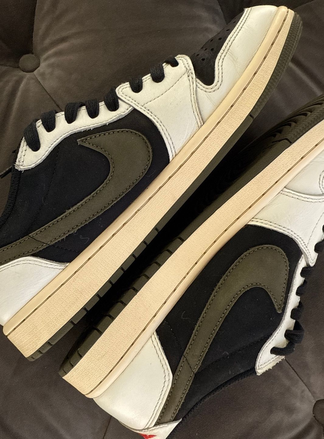 Air Jordan 1 Retro Low OG SP Travis Scott Olive - Sneakers Usate | ResellZone