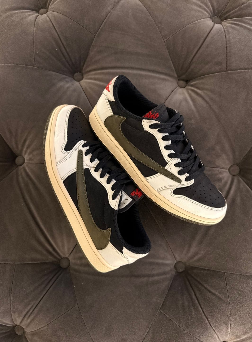 Air Jordan 1 Retro Low OG SP Travis Scott Olive - Sneakers Usate | ResellZone