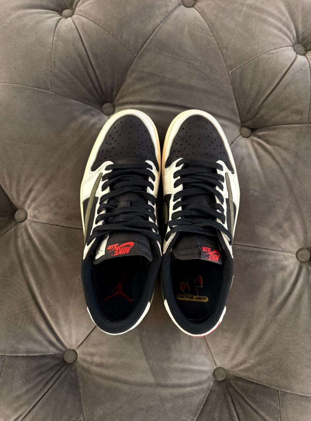 Air Jordan 1 Retro Low OG SP Travis Scott Olive - Sneakers Usate | ResellZone