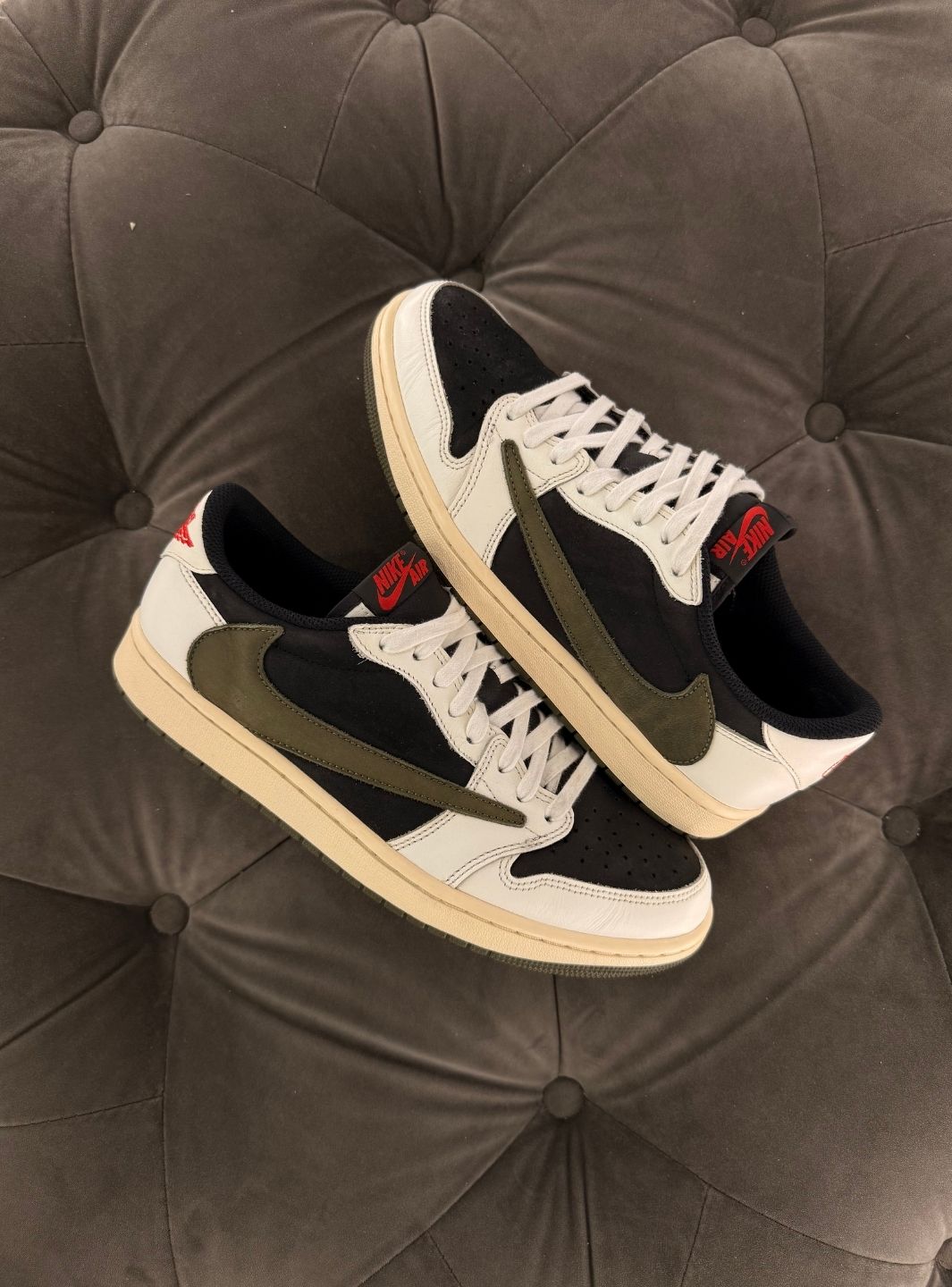 Air Jordan 1 Retro Low OG SP Travis Scott Olive - Sneakers Usate | ResellZone