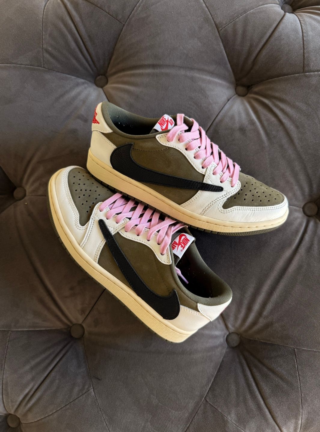 Air Jordan 1 Retro Low OG SP Travis Scott Reverse Olive - Sneakers Usate | ResellZone