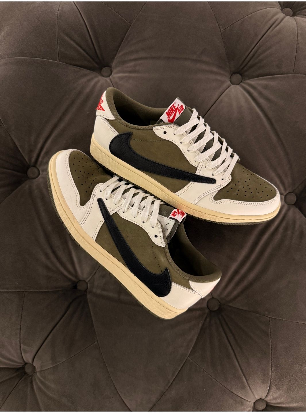 Air Jordan 1 Retro Low OG SP Travis Scott Reverse Olive - Sneakers Usate | ResellZone