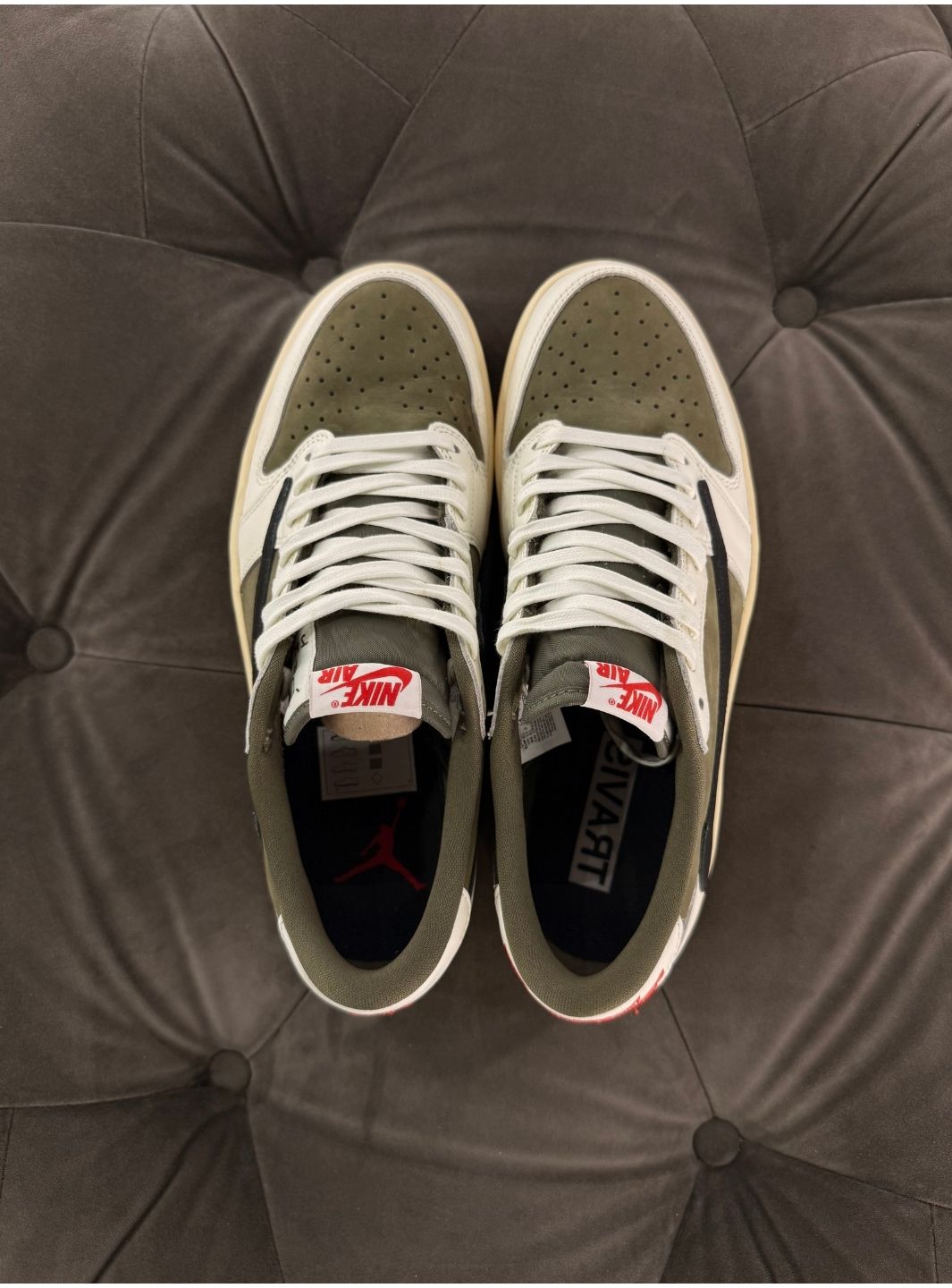 Air Jordan 1 Retro Low OG SP Travis Scott Reverse Olive - Sneakers Usate | ResellZone