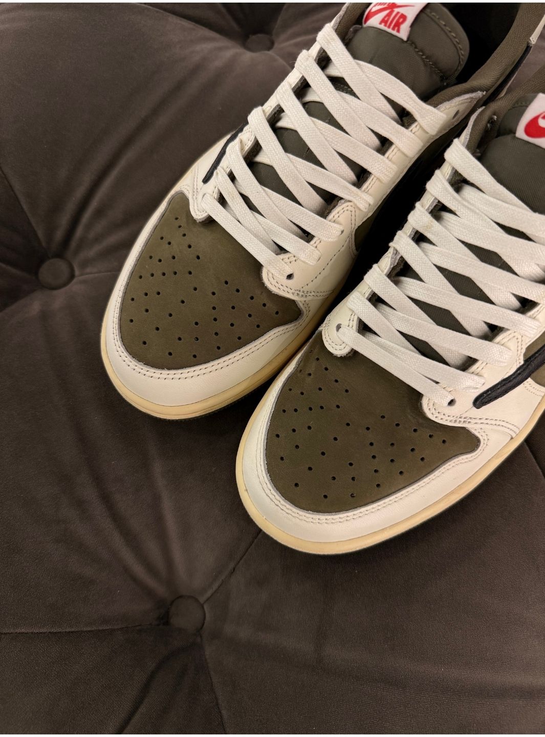 Air Jordan 1 Retro Low OG SP Travis Scott Reverse Olive - Sneakers Usate | ResellZone