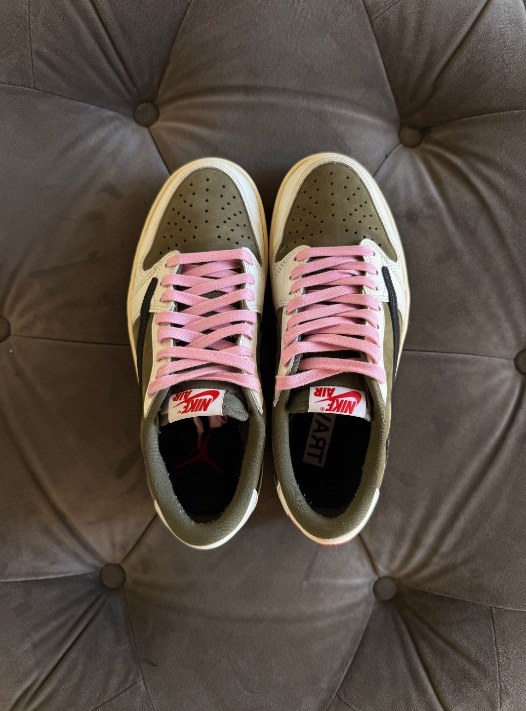 Air Jordan 1 Retro Low OG SP Travis Scott Reverse Olive - Sneakers Usate | ResellZone