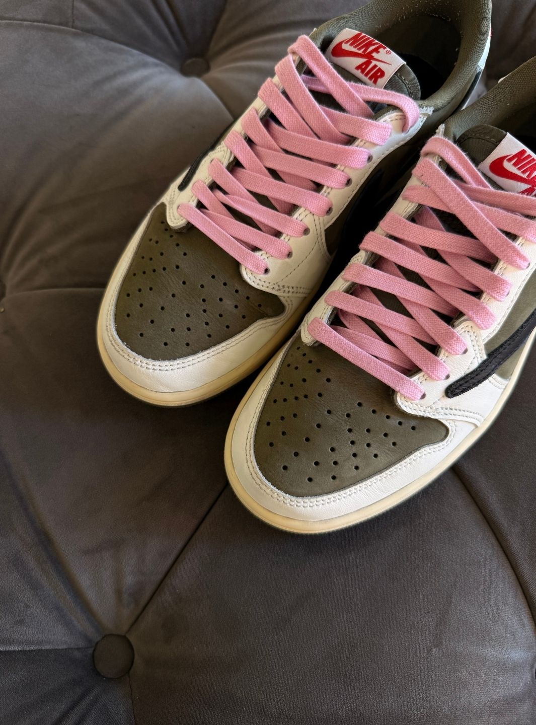 Air Jordan 1 Retro Low OG SP Travis Scott Reverse Olive - Sneakers Usate | ResellZone