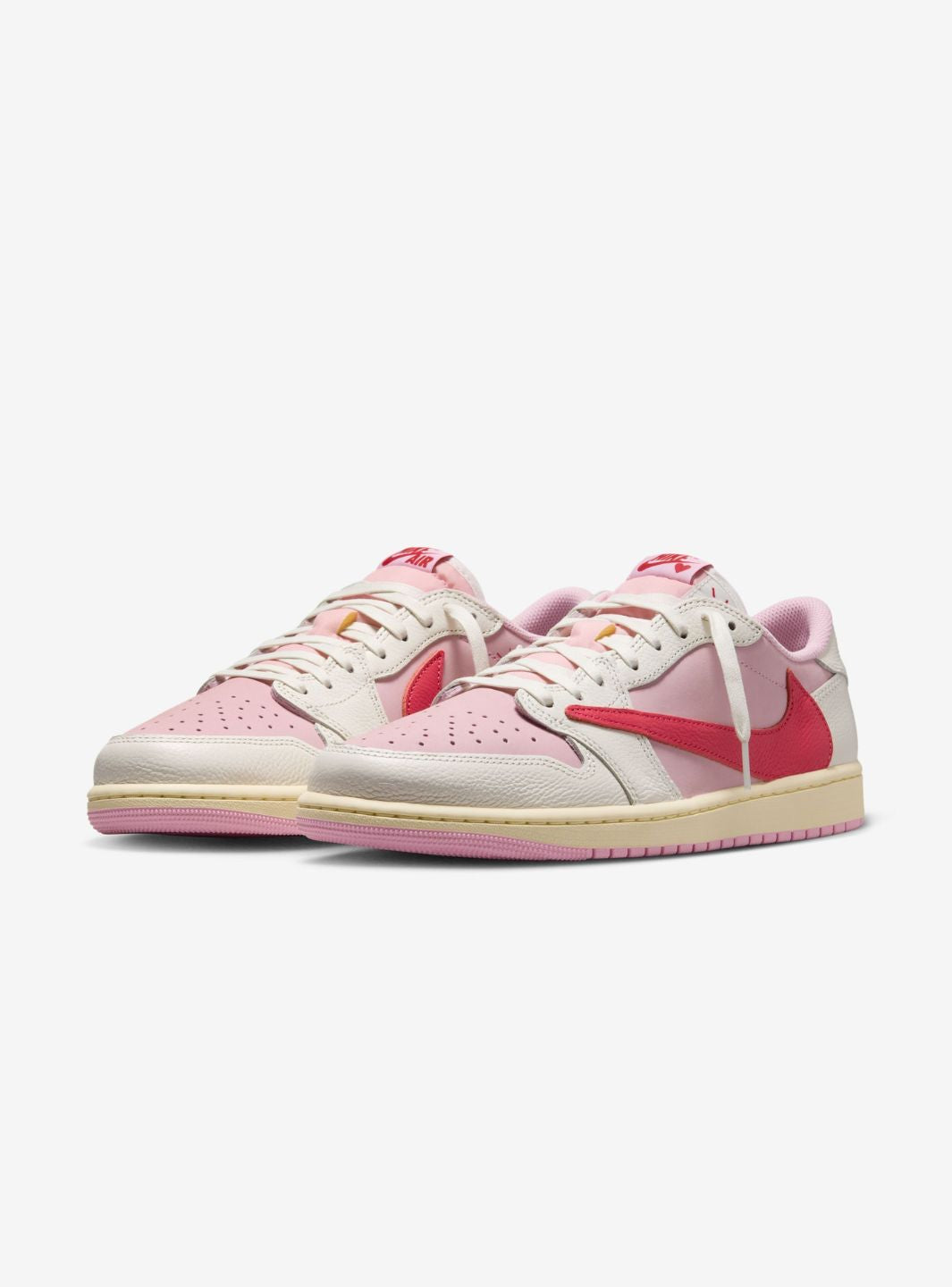 Air Jordan 1 Retro Low OG SP Travis Scott Sail Tropical Pink - IQ7604-101 | ResellZone