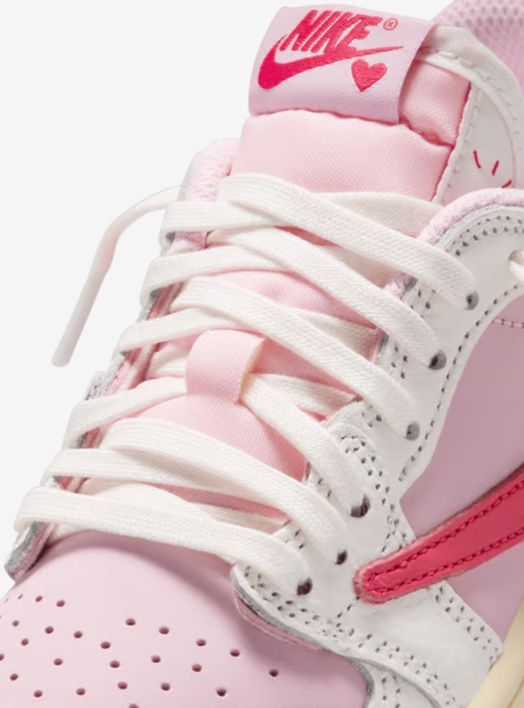 Air Jordan 1 Retro Low OG SP Travis Scott Sail Tropical Pink (PS) - IQ7605-101 | ResellZone