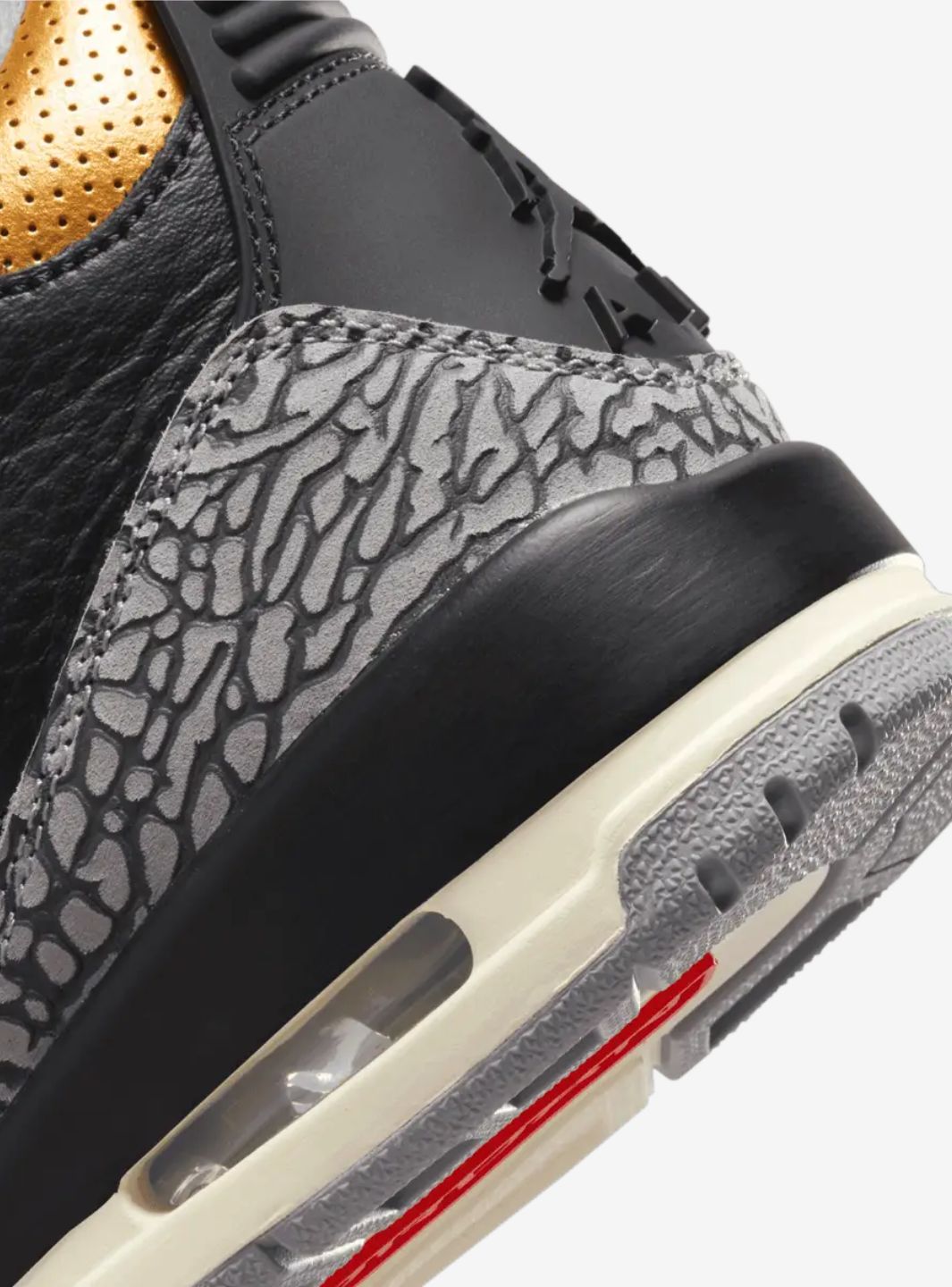Air Jordan 3 Retro Black Cement Gold - CK9246-067 | ResellZone