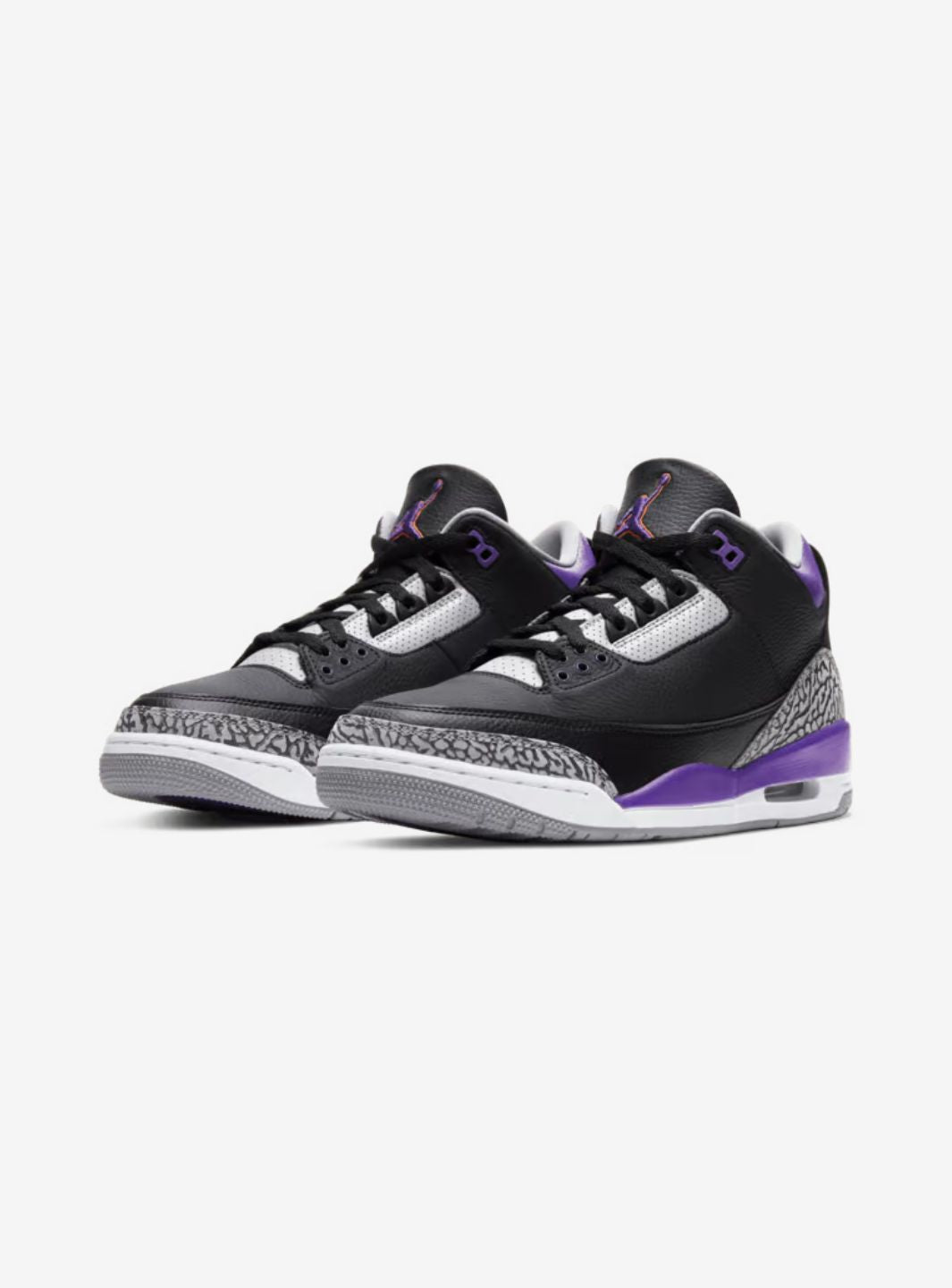 Air Jordan 3 Retro Black Court Purple - CT8532-050 | ResellZone