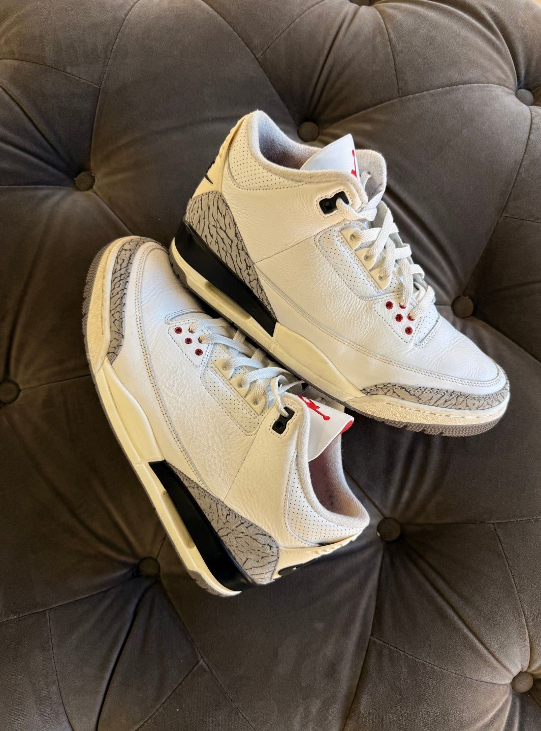 Air Jordan 3 Retro White Cement Reimagined - Sneakers Usate | ResellZone