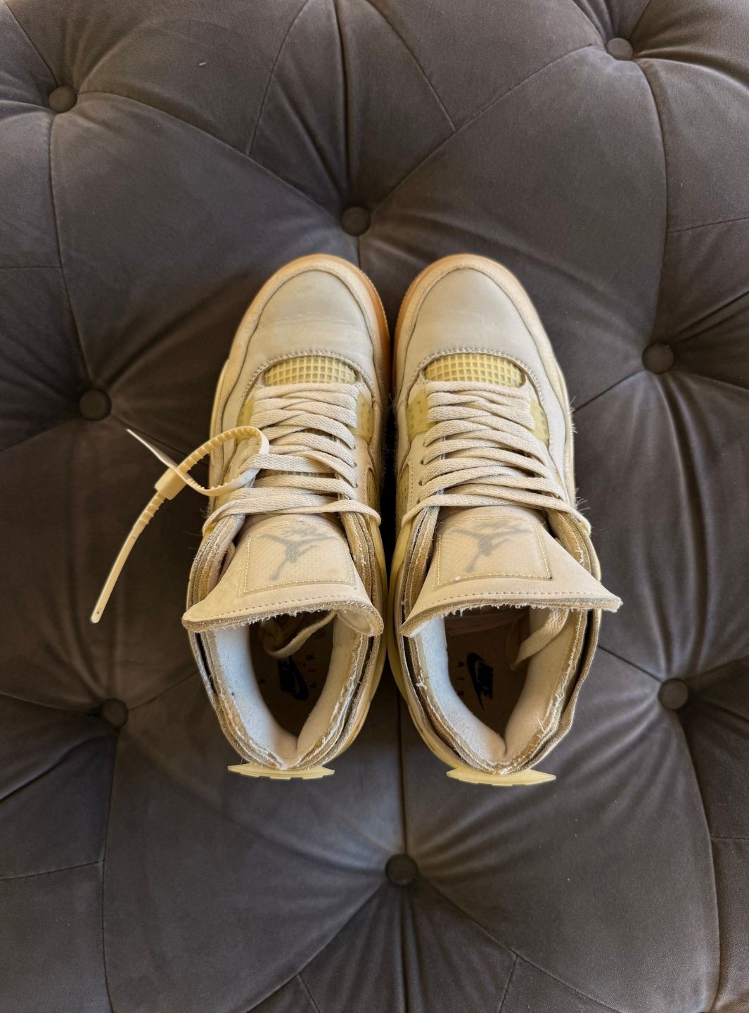 Air Jordan 4 Retro Off-White Sail - Sneakers Usate | ResellZone