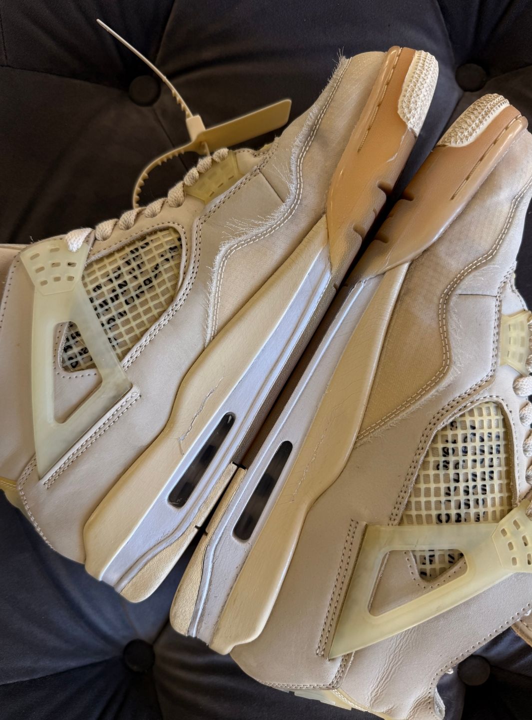 Air Jordan 4 Retro Off-White Sail - Sneakers Usate | ResellZone