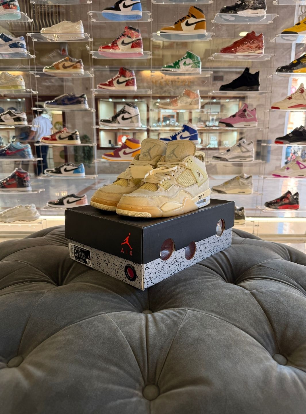 Air Jordan 4 Retro Off-White Sail - Sneakers Usate | ResellZone