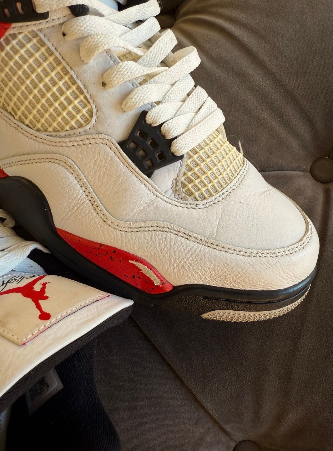 Air Jordan 4 Retro Red Cement - Sneakers Usate | ResellZone
