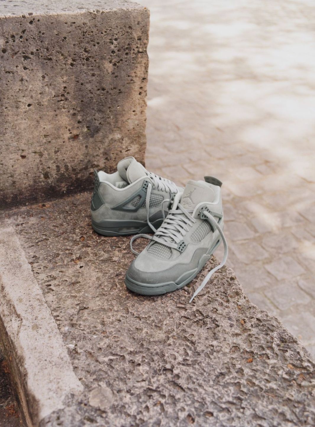Wet Cement Jordan Grey Retro Paris Concrete Jordan 4s Air Jordan