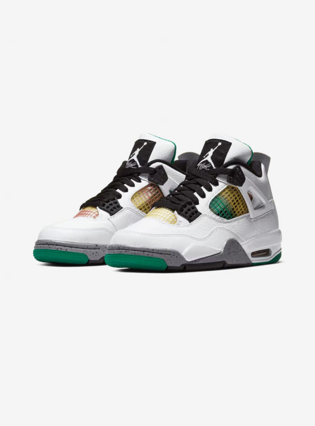 Jordan Retro Rasta 4s Air Jordan Retro Rasta Green Trainers