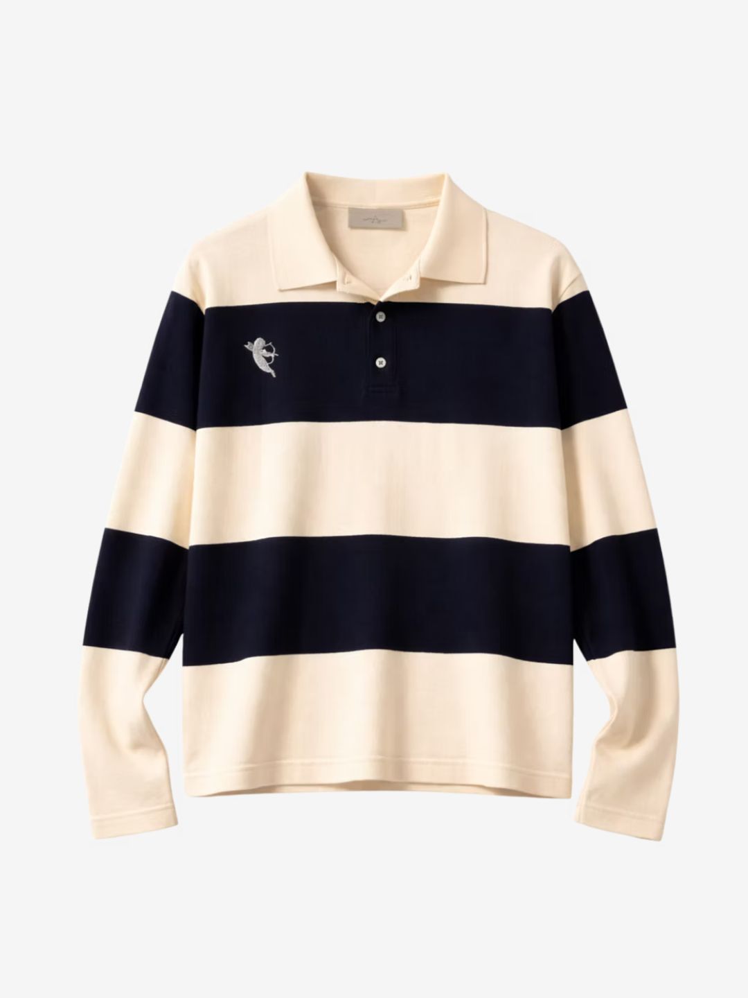 Appreciate Long Sleeve Polo Navy Cupido | ResellZone