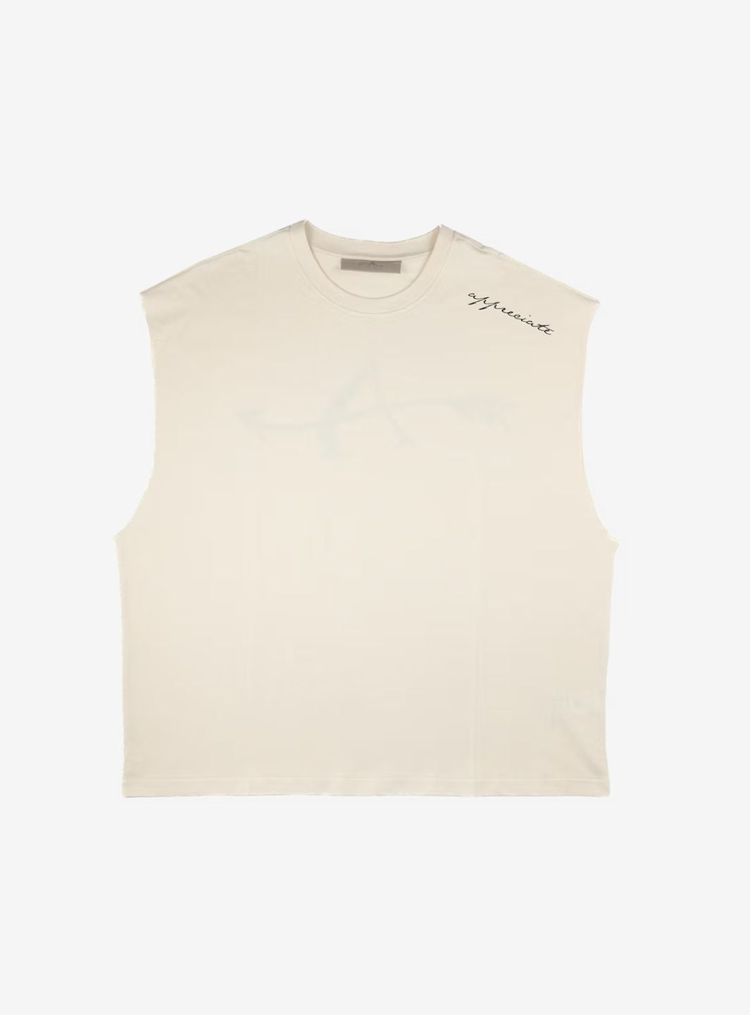 Appreciate Tank Top Cream | ResellZone